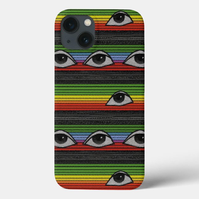 Psychedelic Ögon Mönster (Baksida)