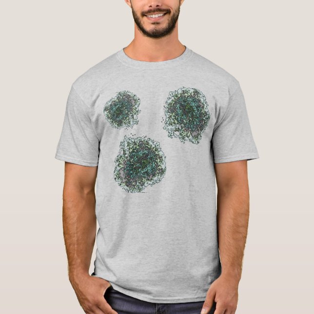 Psychedelic Orbsskjorta T-shirt (Framsida)