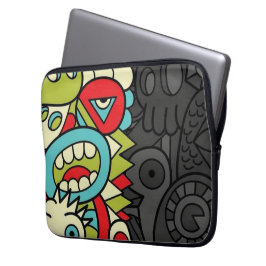 Psychedelic Patterns Laptop Fodral