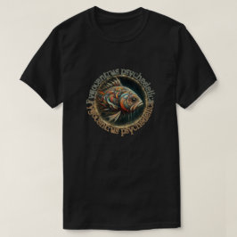 Psychedelic Piranha T Shirt