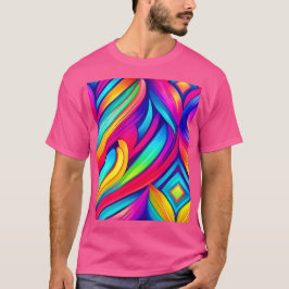 Psychedelic Rainbow Vortex T Shirt