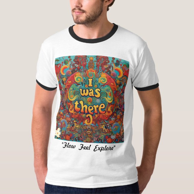 "Psychedelic Reggae Reverie" T Shirt (Framsida)