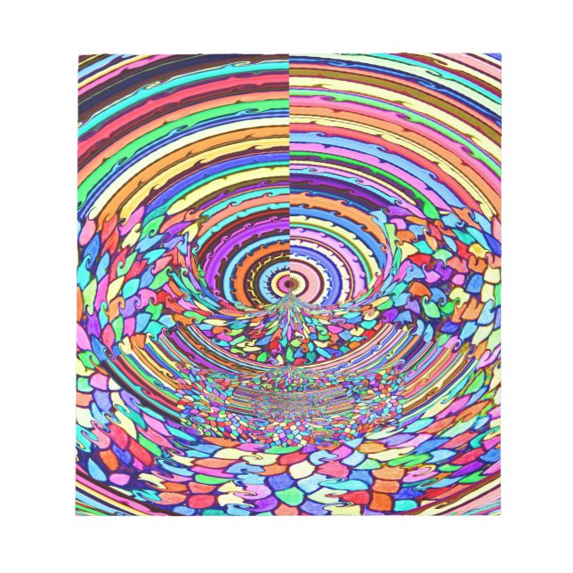 Psychedelic Resa Anteckningsblock (Framsida)