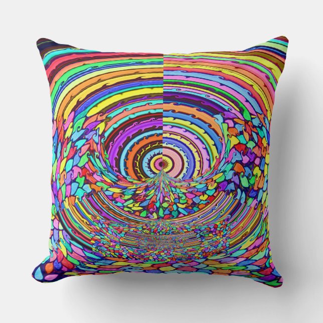 Psychedelic Resa Kudde (Framsida)