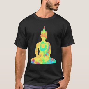 Psychedelic Retro Hippie Buddha Dharma T Shirt