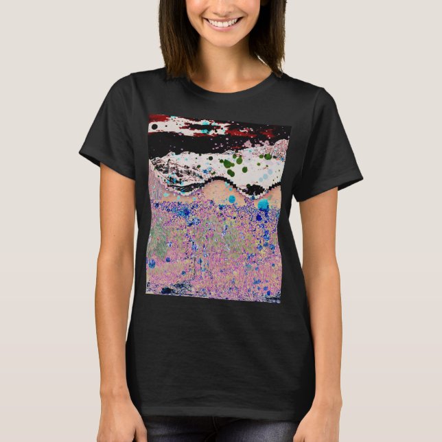 Psychedelic Rioja Winery Bodegas Ysios T Shirt (Framsida)