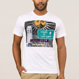 Psychedelic San Francisco, Kalifornien skjorta T-shirt
