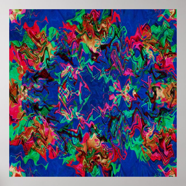 Psychedelic sjögräs... poster (Framsidan)