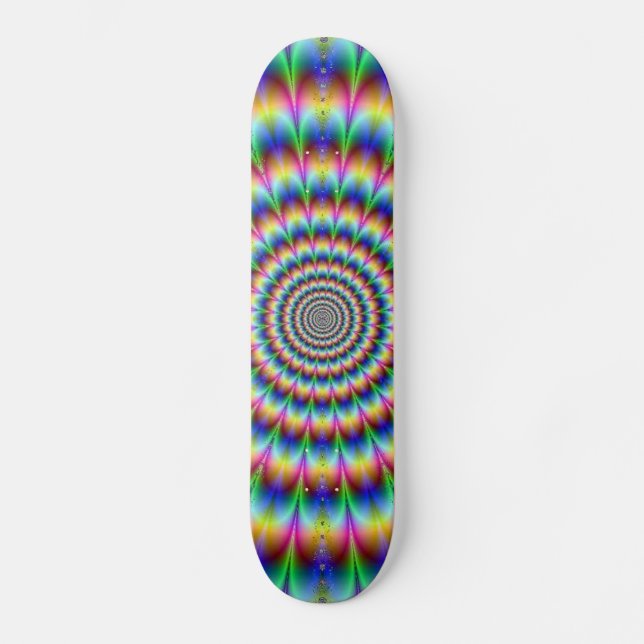Psychedelic Skateboard (Framsida)