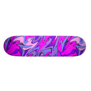 Psychedelic Skateboard av Thierry Reno Bräda 21,5 Cm