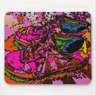 Psychedelic skor Mousepad Musmatta