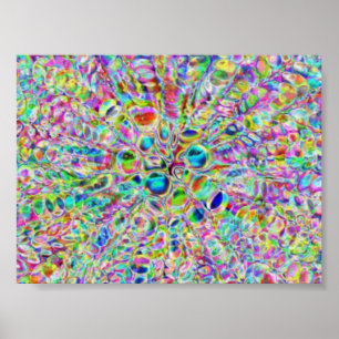 Psychedelic snäckor poster
