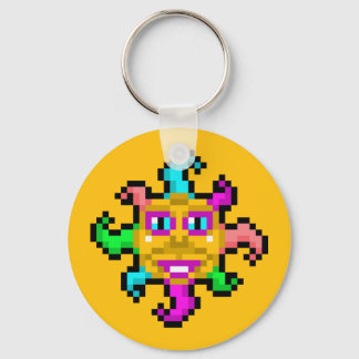Psychedelic Sol i Splendor Keychain Nyckelring