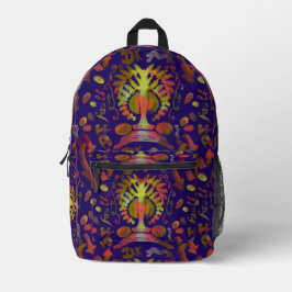 Psychedelic Spegel Symmetry Abstrakt Art
