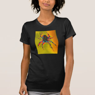 Psychedelic spindelundersida av KLM T Shirt