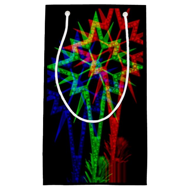 Psychedelic Star Gift Bag (Framsidan)