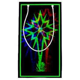 Psychedelic Star Gift Bag (Neon)