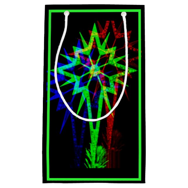 Psychedelic Star Gift Bag (Neon) (Framsidan)