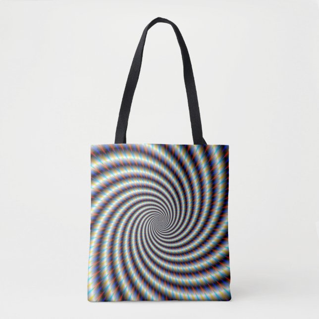 Psychedelic Swirl Tygkasse (Framsida)