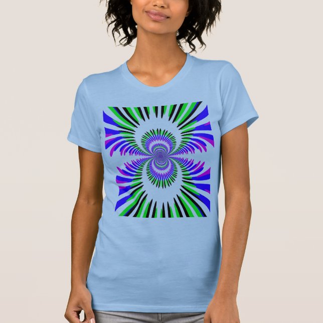 Psychedelic T-tröja T Shirt (Framsida)