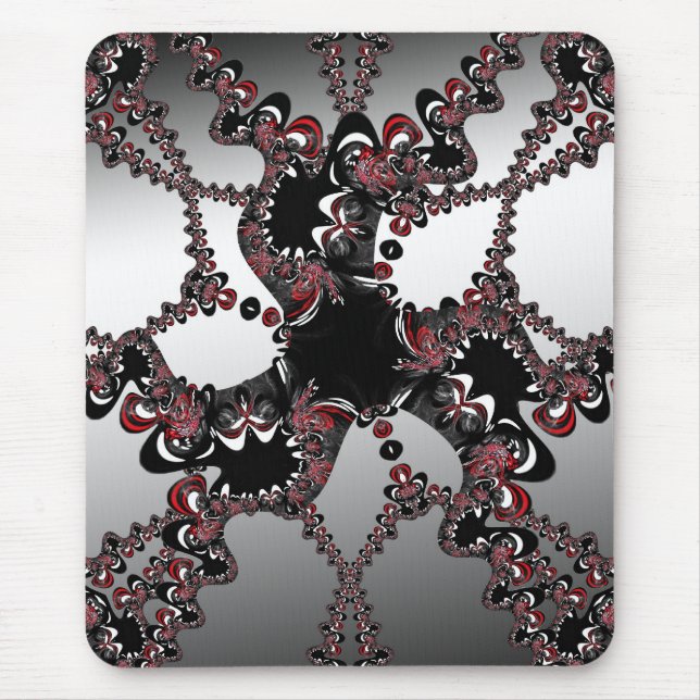 Psychedelic Tangle Mousepad Musmatta (Framsidan)