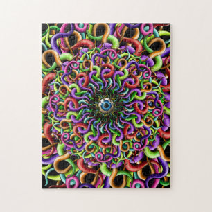Psychedelic tentakeljigsaw ..... pussel