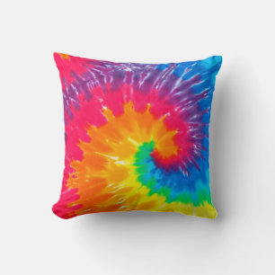 Psychedelic Tie Dye Kudde