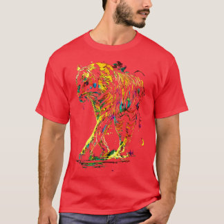 Psychedelic Tiger T Shirt