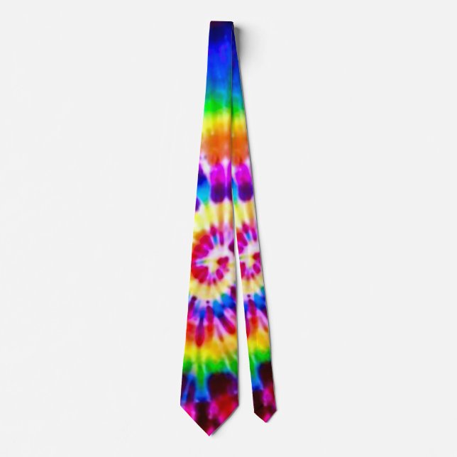 Psychedelic toppen Tie för silke för NovaTiefärg Slips (Framsida)