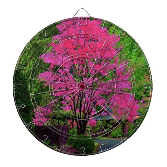 Psychedelic Träd Darttavla (Framsidan)