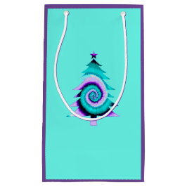 Psychedelic Träd Gift Bag (Turkos)