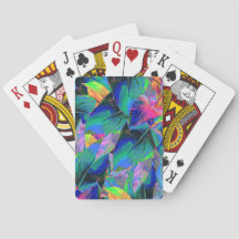 Psychedelic Träd Lövs