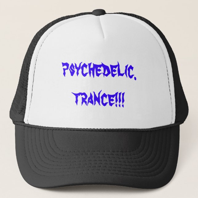 psychedelic.trance!!! truckerkeps (Framsida)