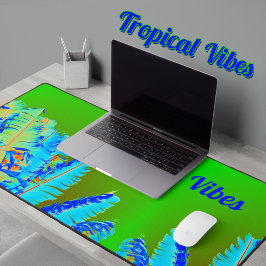 Psychedelic Tropical Vibes Handflatan Träd Grönt B