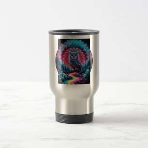 Psychedelic Uggle Mandala - Trippig Skogs Konst Resemugg