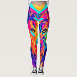 Psychedelic Varg Majesty Leggings