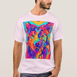 Psychedelic Varg Majesty T Shirt