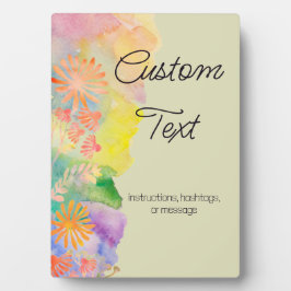 Psychedelic Watercolor Wildblomma