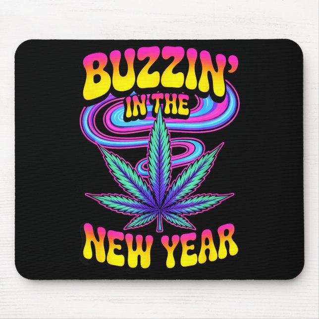 Psychedelic Weed Buzzing In New Year 2026 Funny  Musmatta (Framsidan)