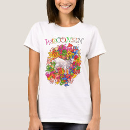Psychedelic Wisconsin Goatling Tee
