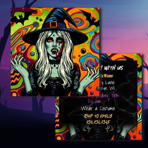 Psychedelic Witch Halloween fest