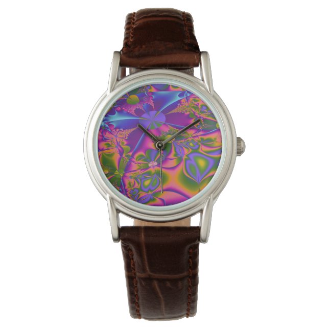 PsychedelicGardening Armbandsur (Framsida)