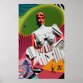 Psychedelikas mor poster