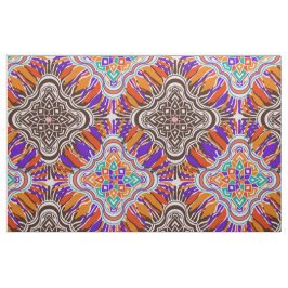 psychedelisches Hippiemuster Tyg