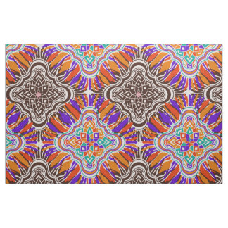 psychedelisches Hippiemuster Tyg