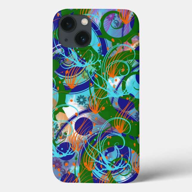 Psychedelisk Abstrakt Konst (Baksida)
