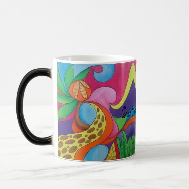 Psychedelisk CocoNut Magisk Mugg (Vänster)