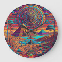Psychedelisk egyptisk landskap
