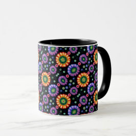 Psychedelisk explosion mugg