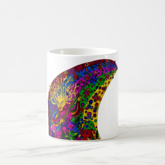 Psychedelisk Fantasy Goblin Mugg (Center)